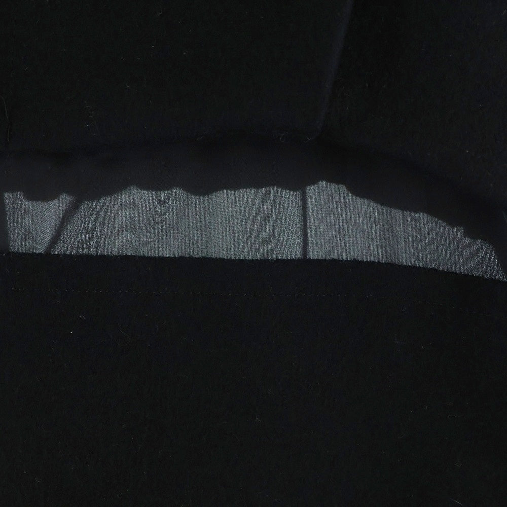 Sacai(サカイ) 22AW Wool MELTON Sheath Dress ウール メルトン シース ドレス ワンピース ブラック レディース 22-06260