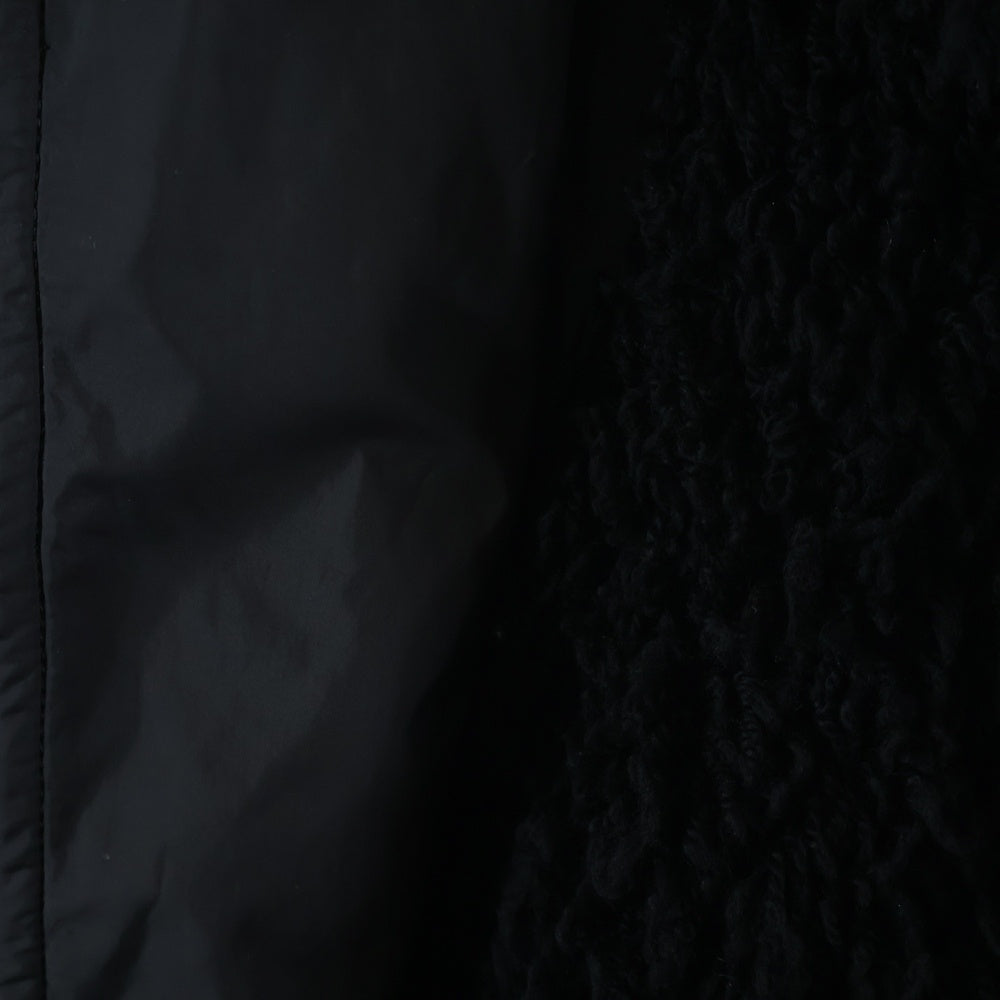 Sacai(サカイ) 12AW ボアライニングコート ミリタリーフードジャケット 2個セット ブラック/グレー 12-01717 レディース