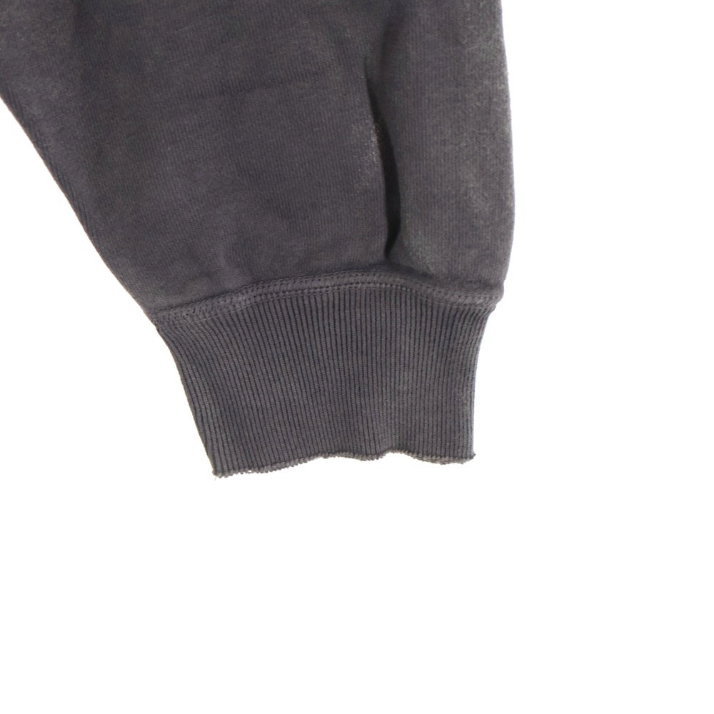 SAINT MICHAEL(セントマイケル) 21AW ×DENIM TEARS デニムティアーズロゴプリント クルーネック スウェットトレーナー チャコールグレー SM-A21-0000-050