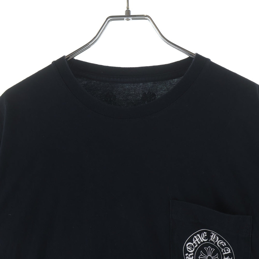 CHROME HEARTS(クロムハーツ) RS3 S/S Tee バックRS3/総柄プリント 半袖Tシャツ カットソー ブラック