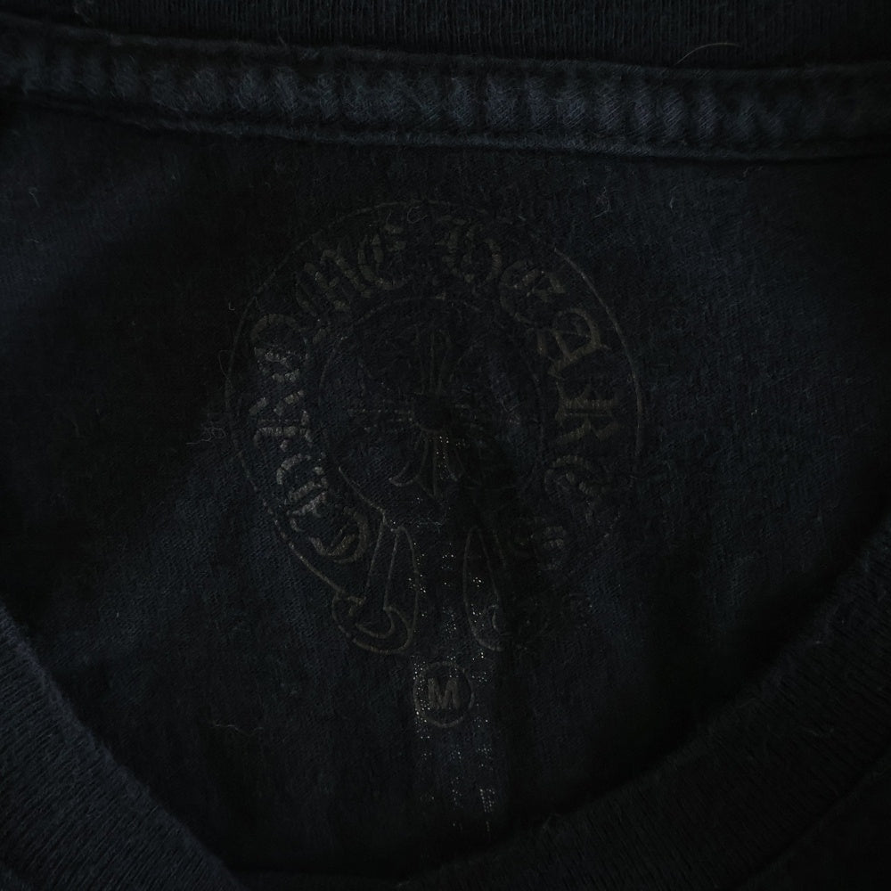 CHROME HEARTS(クロムハーツ) RS3 S/S Tee バックRS3/総柄プリント 半袖Tシャツ カットソー ブラック