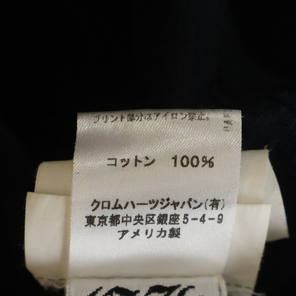 CHROME HEARTS(クロムハーツ) RS3 S/S Tee バックRS3/総柄プリント 半袖Tシャツ カットソー ブラック