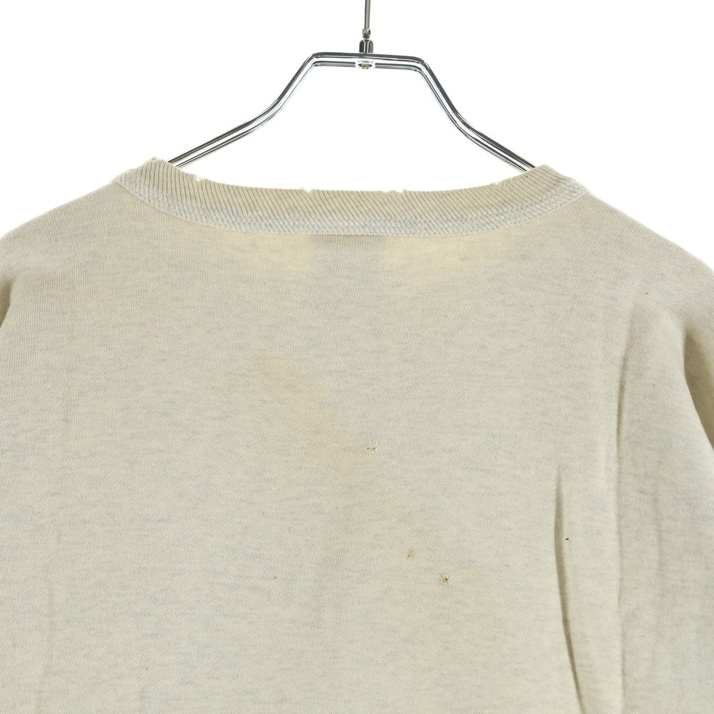 SAINT MICHAEL(セントマイケル) 23AW ARS_CREW SWEAT MR ARIES アリエス プリント クルーネックスウェットトレーナー グレー SM-A23-0000-C02