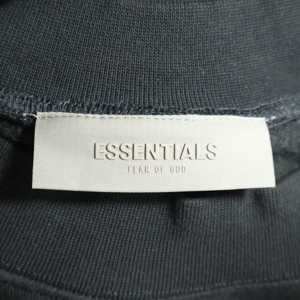 FEAR OF GOD ESSENTIALS(フィアオブゴッド エッセンシャルズ) 1977 フェルト プリント スウェット トレーナー チャコールグレー