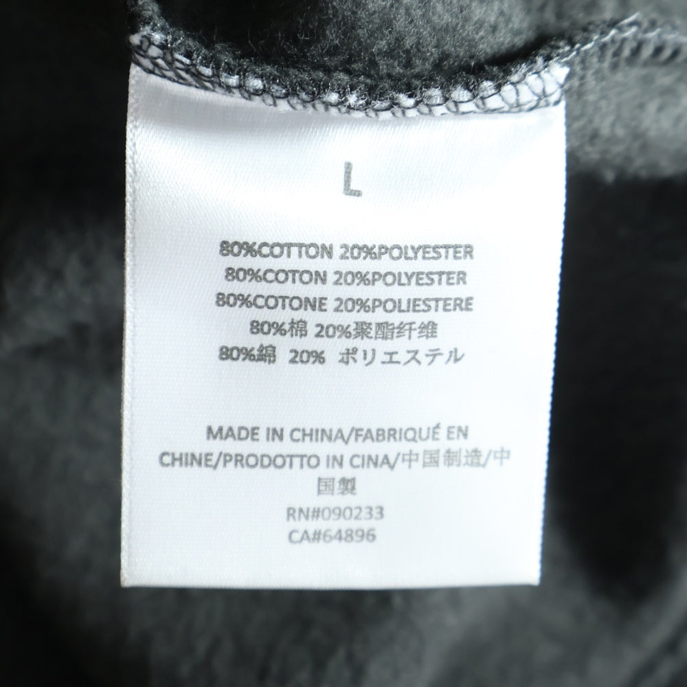 FEAR OF GOD ESSENTIALS(フィアオブゴッド エッセンシャルズ) 1977 フェルト プリント スウェット トレーナー チャコールグレー