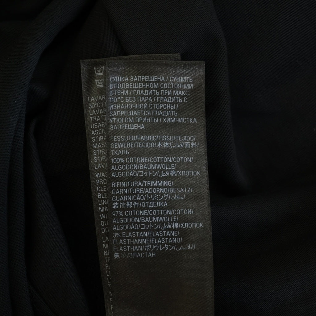 BALENCIAGA(バレンシアガ) 24AW ZL/S Double Front T-Shirts パリムーンプリント ロングスリーブ 長袖Tシャツカットソー ブラック 791613 TQVY2