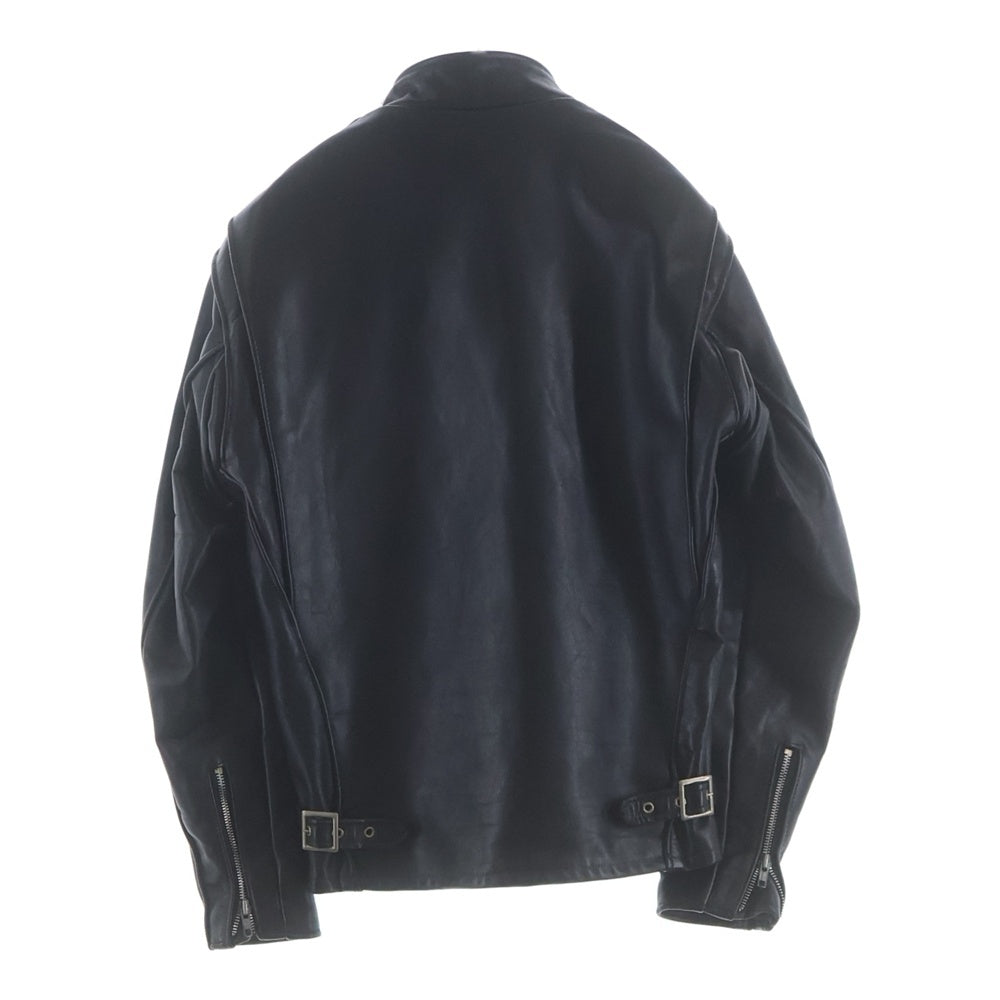 SCHOTT(ショット) 641 レザー シングルライダースジャケット ブラック