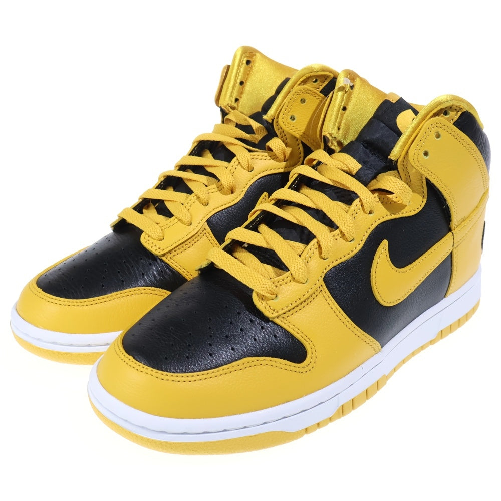 NIKE(ナイキ) ×Wu-Tang Clan DUNK HIGH HJ4320-001 ウータンクラン ダンク ハイカットスニーカー イエロー/ブラック US9/27cm