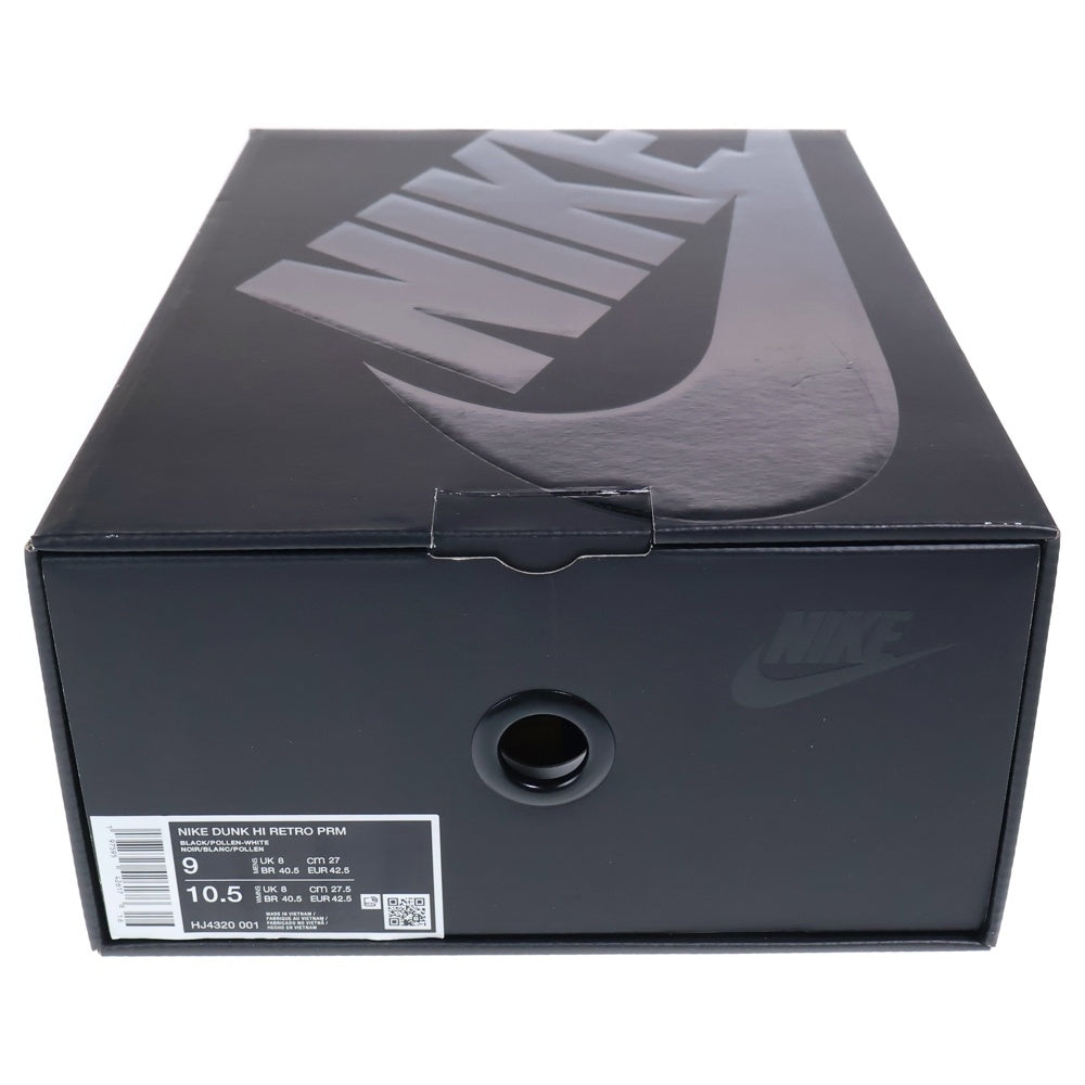 NIKE(ナイキ) ×Wu-Tang Clan DUNK HIGH HJ4320-001 ウータンクラン ダンク ハイカットスニーカー イエロー/ブラック US9/27cm