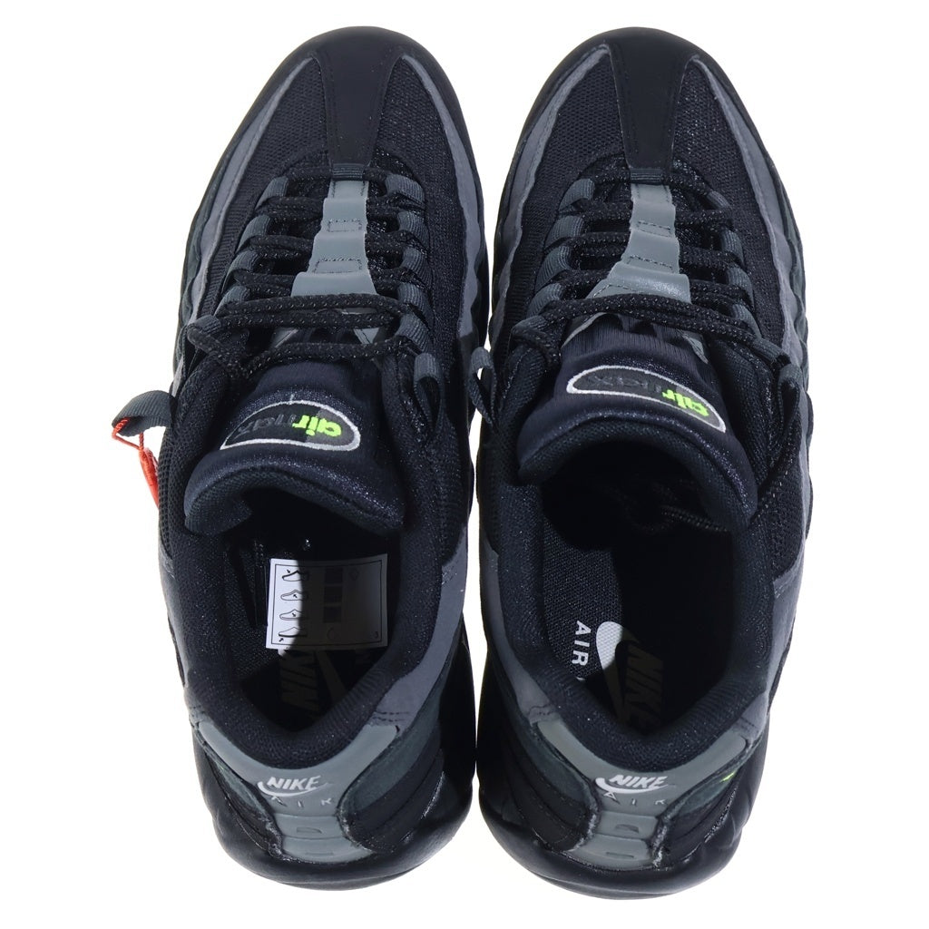 NIKE(ナイキ) AIR MAX 95 RETRO LOGO CV1635-002 エアマックス95 レトロ ロゴ ローカットスニーカー ブラック US10/28cm
