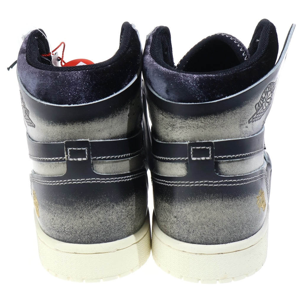 NIKE(ナイキ) AIR JORDAN 1 ZM CMFT 2 PRM FQ8155-010 エアジョーダン 1 ズーム コンフォート 2 プレミアム ハイカットスニーカー ブラック US9/27cm
