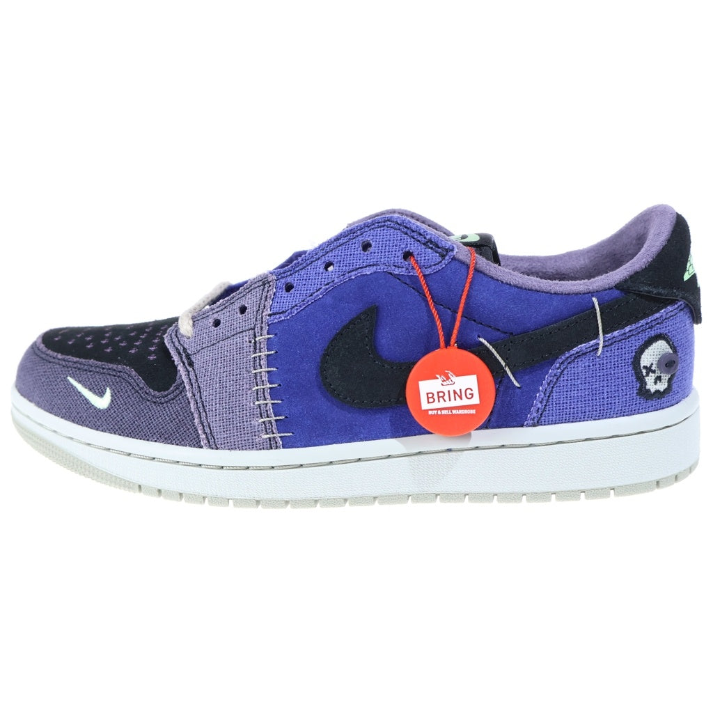 NIKE(ナイキ) ×ZION WILLIAMSON AIR JORDAN 1 RETRO LOW OG IH2309-500 ザイオン・ウィリアムソン エアジョーダン1 ローカットスニーカー ブルー US9/27cm