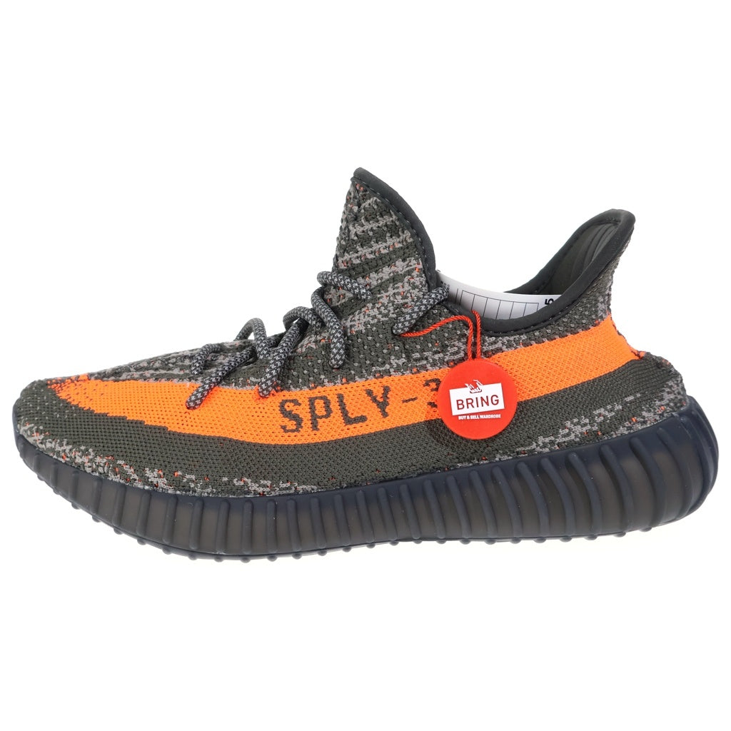 adidas(アディダス) YEEZY BOOST 350 V2 CABON BELUGA HQ7045 イージーブースト カーボン ベルーガ ローカットスニーカー グレー/オレンジ US9.5/27.5cm