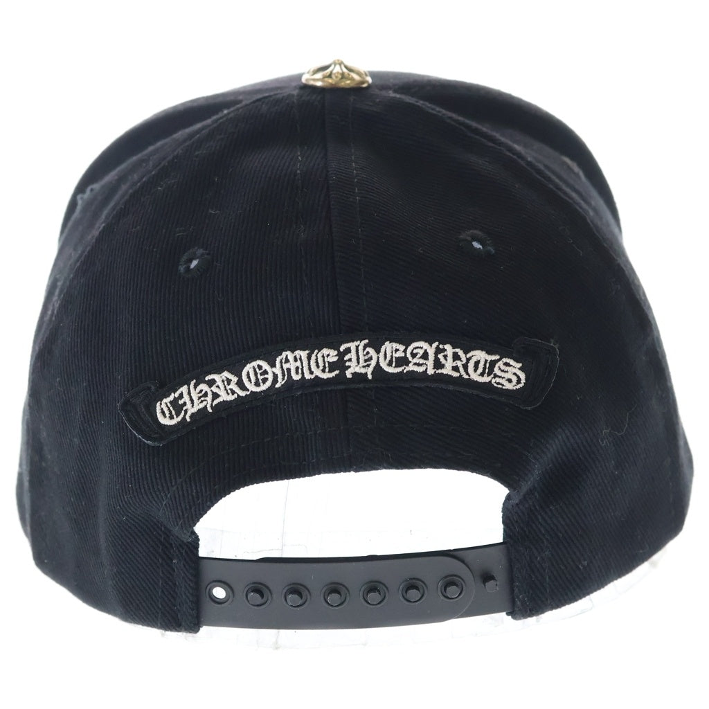 CHROME HEARTS(クロムハーツ) RS3 TRUCKER CAP ロゴ刺繍 クロスボール トラッカーキャップ 帽子 ブラック