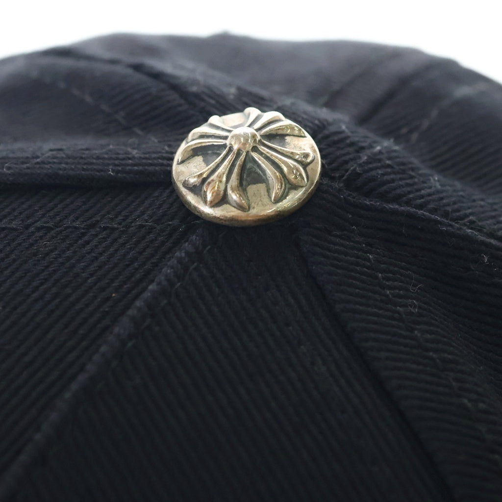 CHROME HEARTS(クロムハーツ) RS3 TRUCKER CAP ロゴ刺繍 クロスボール トラッカーキャップ 帽子 ブラック