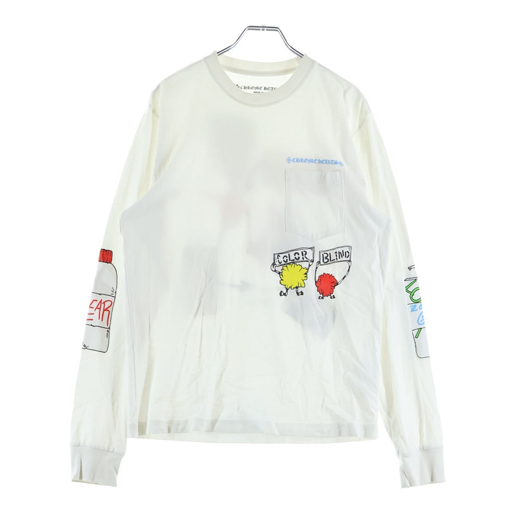 CHROME HEARTS(クロムハーツ) ×MATTY BOY Retro Cycle L/S Tee マッティボーイ レトロサイクル 長袖Tシャツ ホワイト