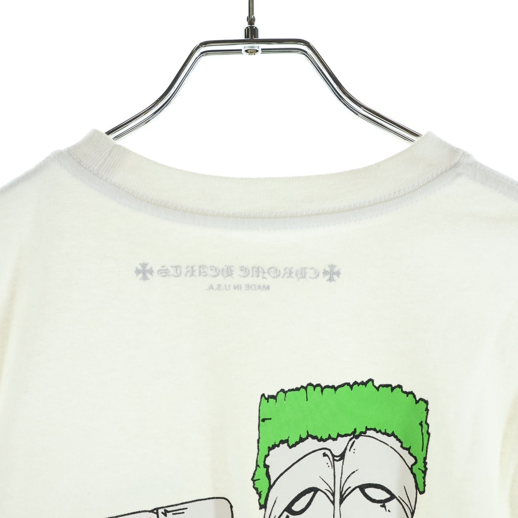 CHROME HEARTS(クロムハーツ) ×MATTY BOY Retro Cycle L/S Tee マッティボーイ レトロサイクル 長袖Tシャツ ホワイト
