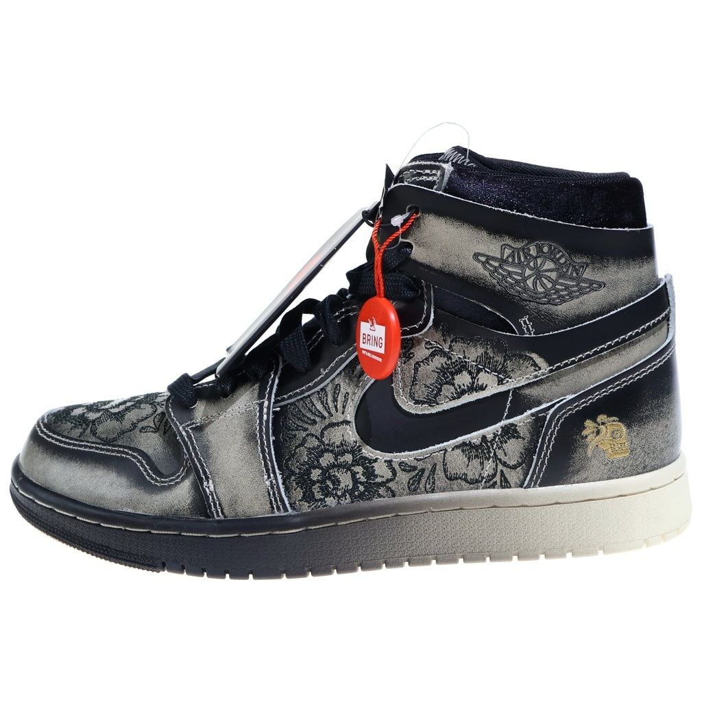 NIKE(ナイキ) AIR JORDAN 1 ZM CMFT 2 PRM エア ジョーダン 1 ズーム コンフォート 2 プレミアム ハイカットスニーカー ブラック US9/27cm FQ8155-010
