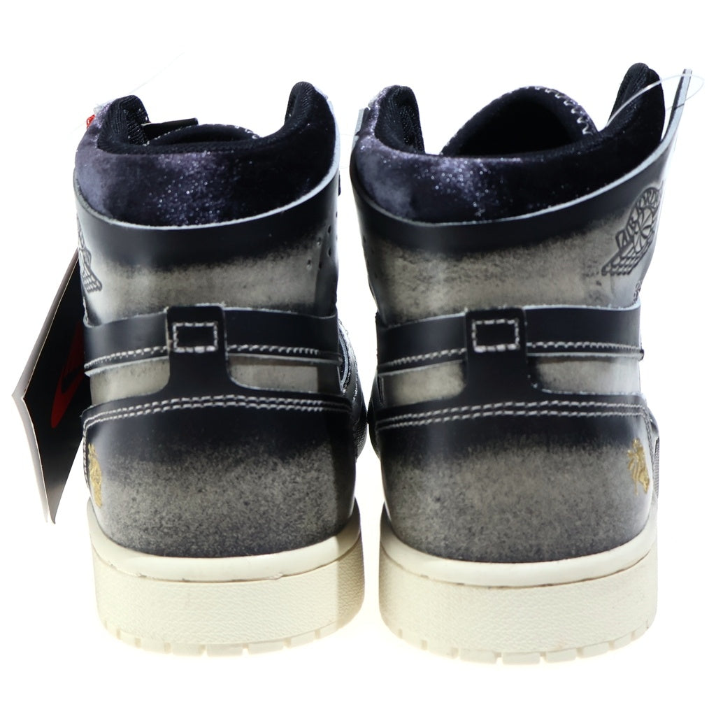 NIKE(ナイキ) AIR JORDAN 1 ZM CMFT 2 PRM エア ジョーダン 1 ズーム コンフォート 2 プレミアム ハイカットスニーカー ブラック US9/27cm FQ8155-010