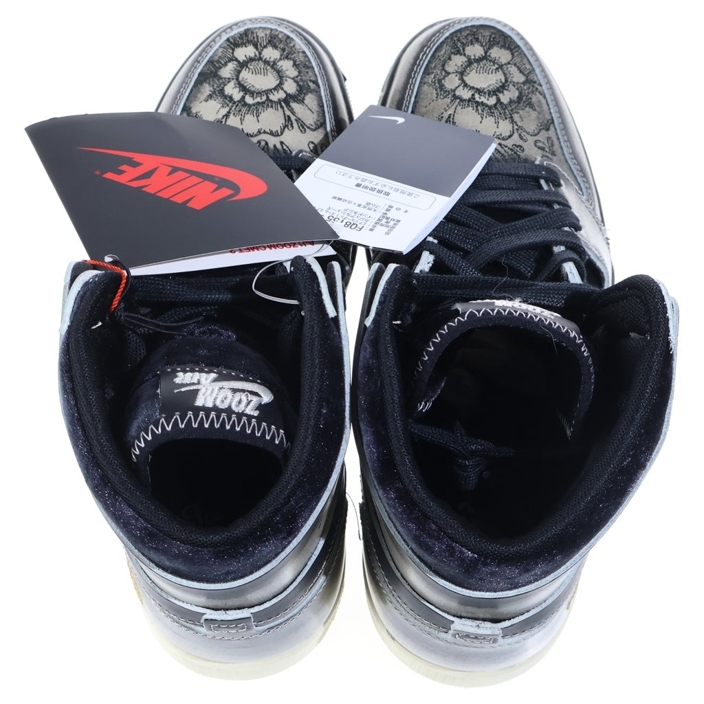 NIKE(ナイキ) AIR JORDAN 1 ZM CMFT 2 PRM エア ジョーダン 1 ズーム コンフォート 2 プレミアム ハイカットスニーカー ブラック US8/26cm FQ8155-010