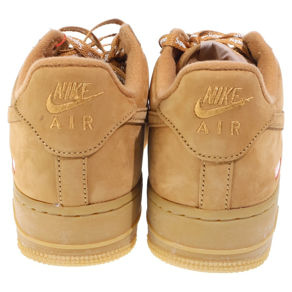 NIKE(ナイキ) ×SUPREME AIR FORCE 1 LOW SP シュプリーム エアフォース1 ウィート ローカットスニーカー ブラウン US8/26cm DN1555-200