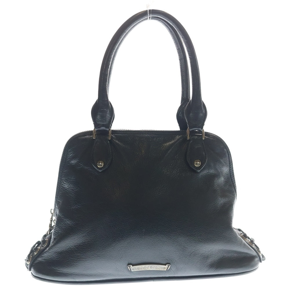 CHROME HEARTS(クロムハーツ) JJ DEAN SMALL JJディーン スモール レザーライダースハンドバッグ ブラック レディース