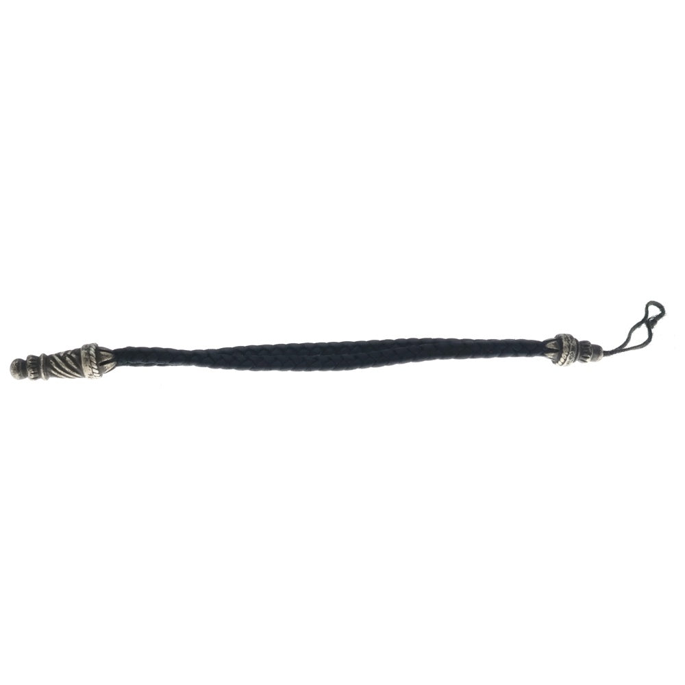 CHROME HEARTS(クロムハーツ) PHNSTRP フォンストラップ ラージスクロール ブラック/シルバー
