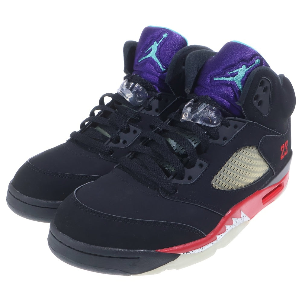 NIKE(ナイキ) AIR JORDAN 5 Retro Top3 エアジョーダン 5 レトロ トップ3 ハイカットスニーカー CZ1786-001 ブラック US10.5/28.5cm