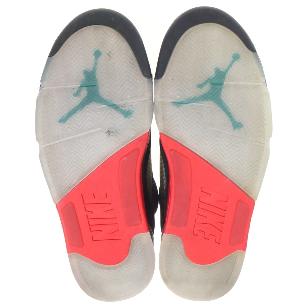 NIKE(ナイキ) AIR JORDAN 5 Retro Top3 エアジョーダン 5 レトロ トップ3 ハイカットスニーカー CZ1786-001 ブラック US10.5/28.5cm