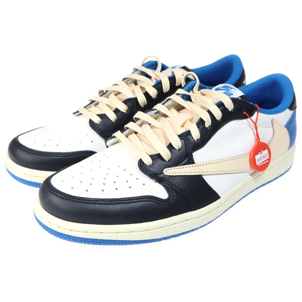 NIKE(ナイキ) ×TRAVIS SCOTT FRAGMENT DESIGN AIR JORDAN 1 LOW OG SP トラヴィススコット フラグメント エアジョーダン1 ローカットスニーカー US10.5/28.5cm DM7866-140