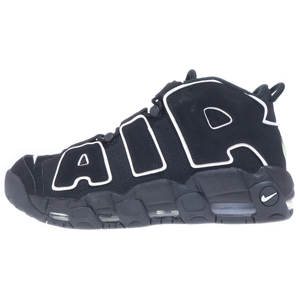 NIKE(ナイキ) AIR MORE UPTEMPO エアモアアップテンポ ハイカットスニーカー ブラック US10.5/28.5cm 414962-002