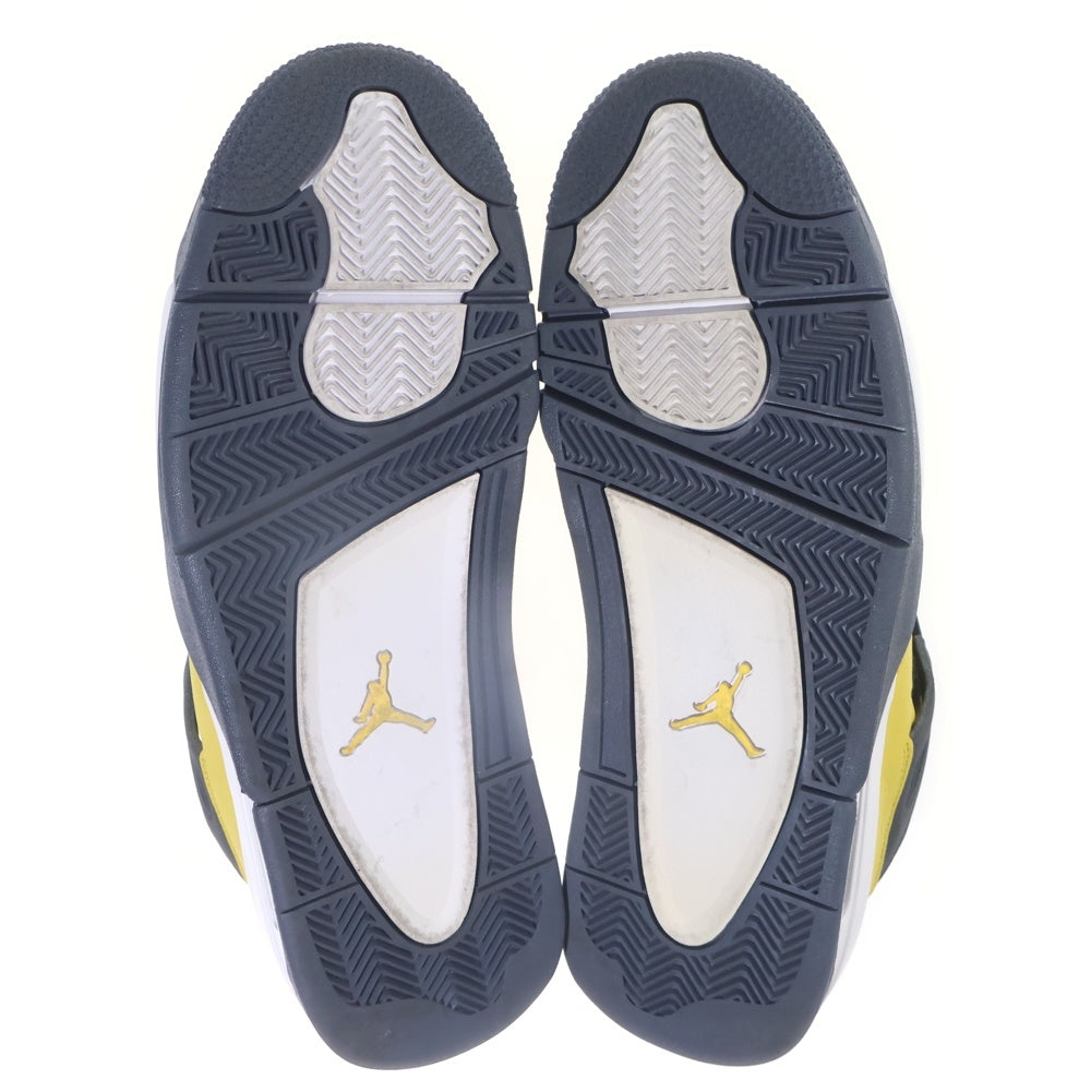 NIKE(ナイキ) AIR JORDAN 4 RETRO TOUR YELLOW CT8527-700 エアジョーダン 4 レトロ ハイカットスニーカー ツアーイエロー US11/29cm イエロー