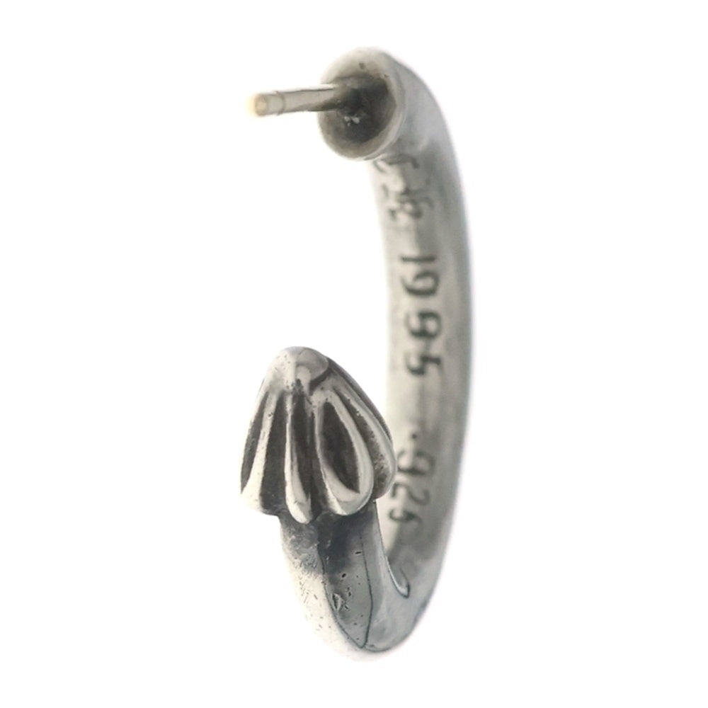 CHROME HEARTS(クロムハーツ) HOOP PLAIN プレーン フープピアス シルバー BCA101