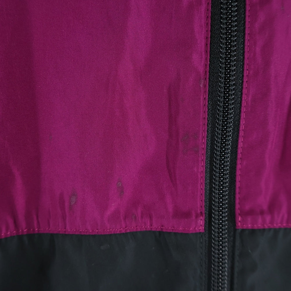 BALENCIAGA(バレンシアガ) LOGO COLORBLOCK WINDBREAKER JACKET ロゴプリント ナイロン トラックジャケット パープル 534317 TYD36