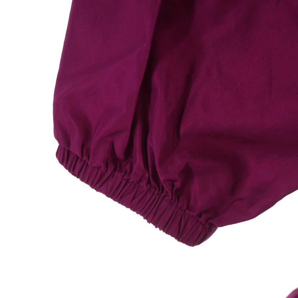 BALENCIAGA(バレンシアガ) LOGO COLORBLOCK WINDBREAKER JACKET ロゴプリント ナイロン トラックジャケット パープル 534317 TYD36