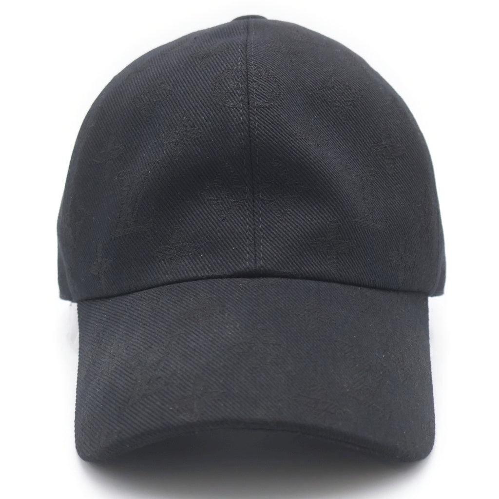 LOUIS VUITTON(ルイヴィトン) モノグラム エッセンシャル キャンバス キャップ 帽子 ブラック M5381L WA0276