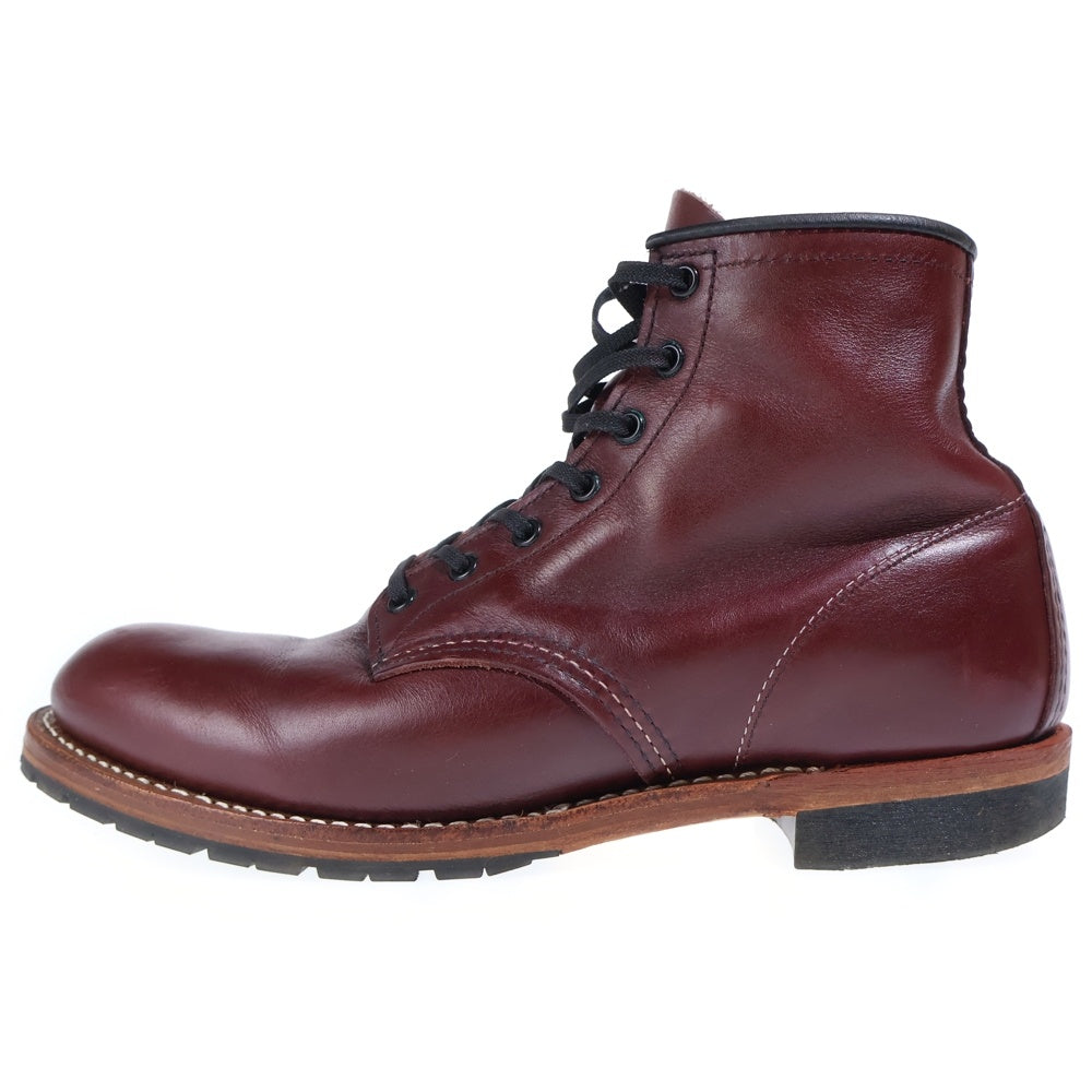 RED WING(レッド ウイング) BECKMAN ベックマン レースアップ ブーツ ブラウン US8.5/26.5cm 9011