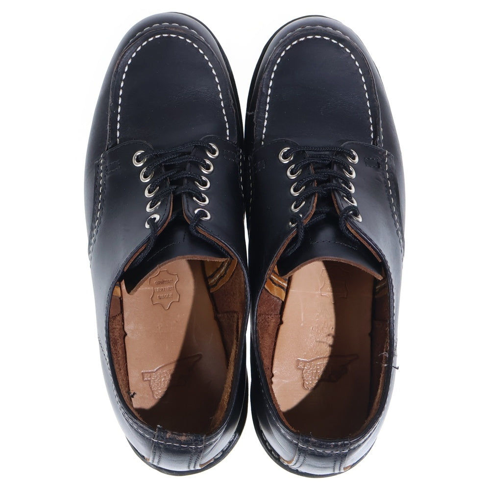 RED WING(レッド ウイング) CLASSIC MOC OXFORD クラシックモック オックスフォード ローカットブーツ ブラック US7.5/25.5cm 8090