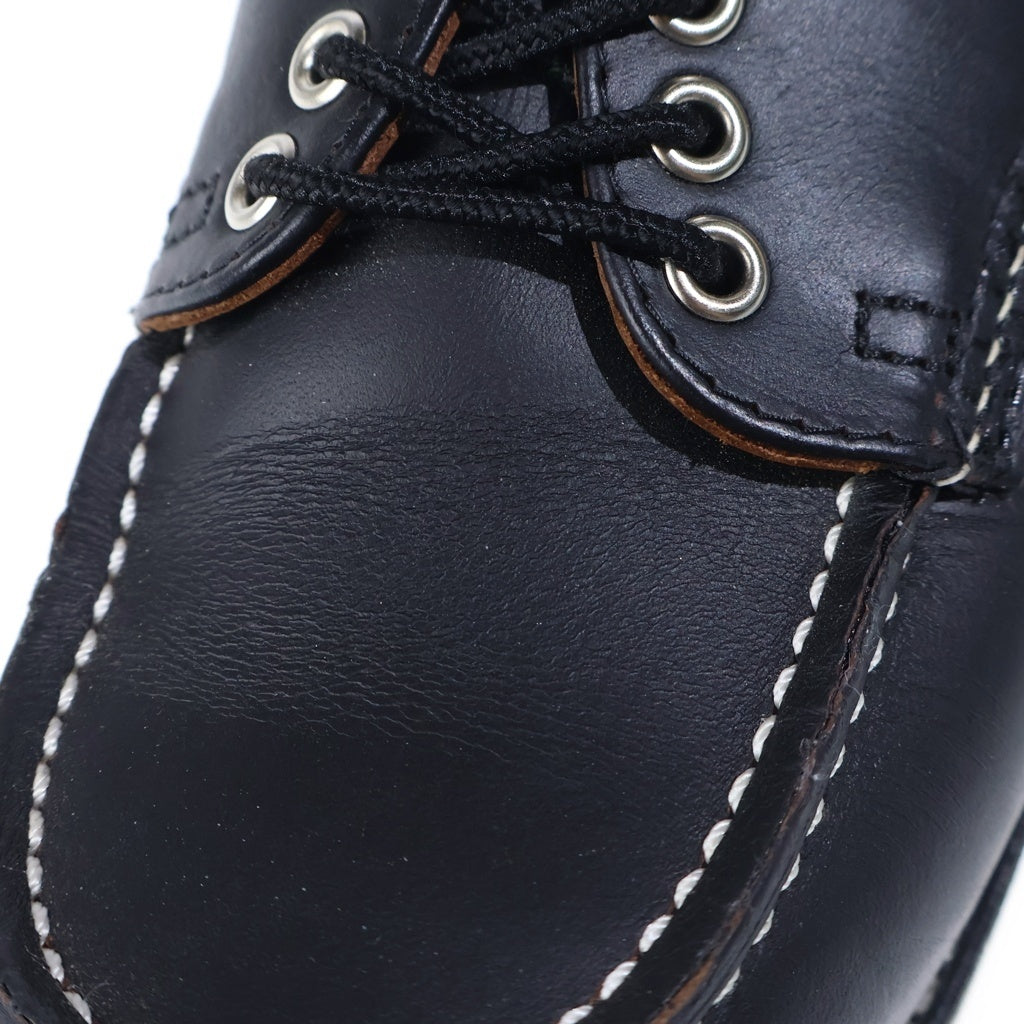 RED WING(レッド ウイング) CLASSIC MOC OXFORD クラシックモック オックスフォード ローカットブーツ ブラック US7.5/25.5cm 8090