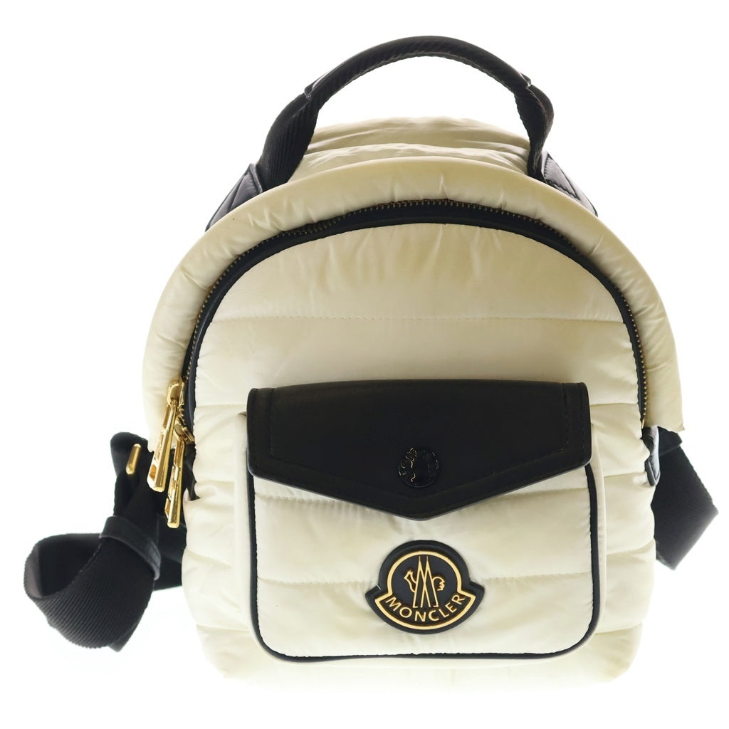 MONCLER(モンクレール) 22AW MINI ASTRO BACKPACK ミニ アストロ バックパック ナイロン リュックサック ホワイト H209B5A00001 M2176 レディース