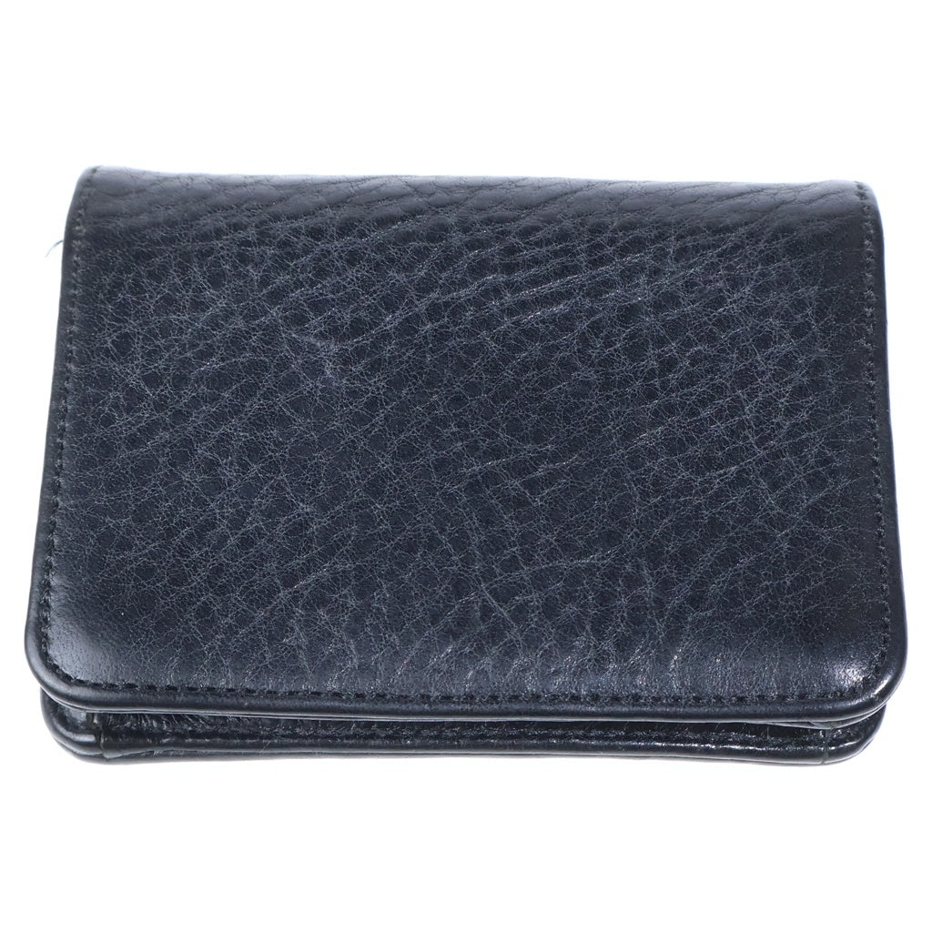 CHROME HEARTS(クロムハーツ) CRD CSE3PKTWDV1 アーチロゴプレート3ポケットレザーカードケース ブラック