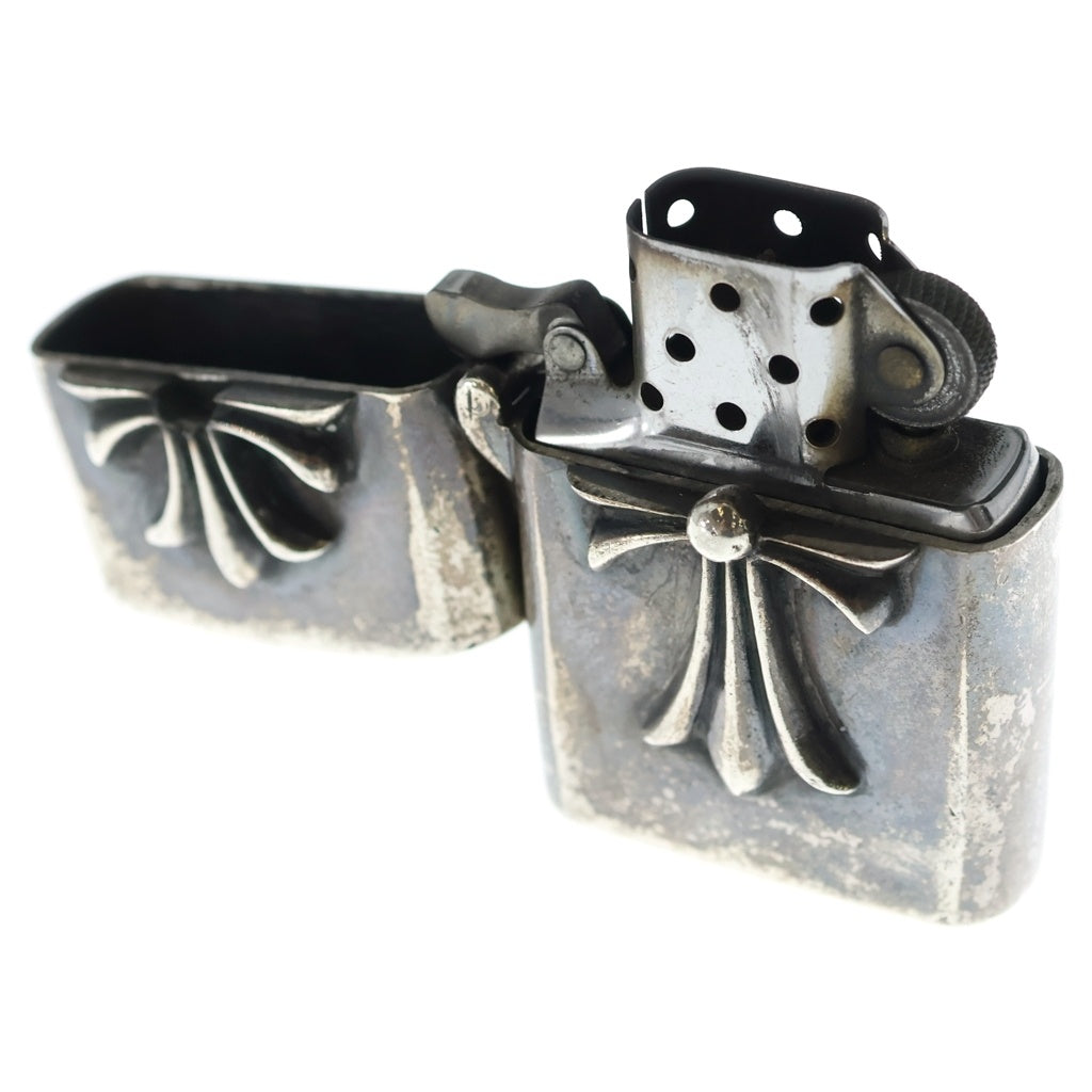 CHROME HEARTS(クロムハーツ) ZIPPO LIGHTERZ-V1 V1スモール CHクロス ジッポライター シルバー BCA398