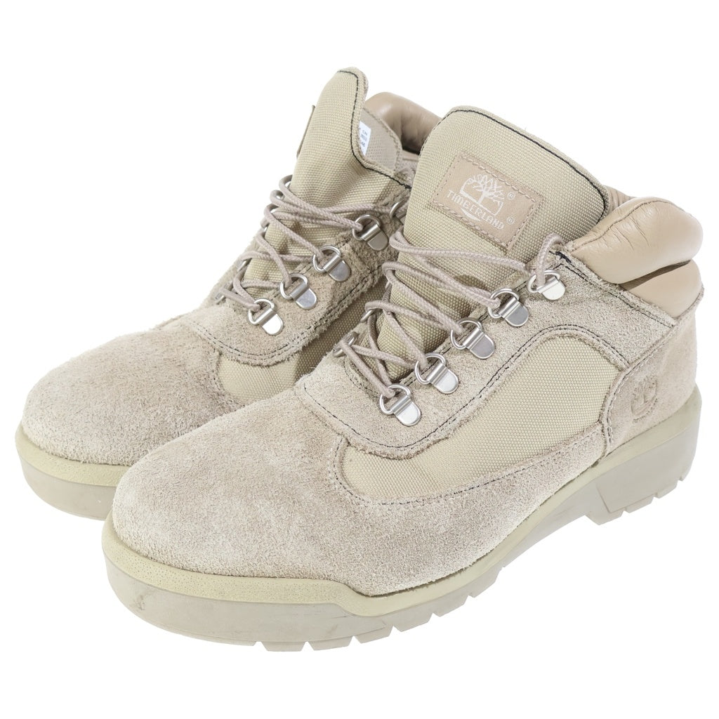 Timberland(ティンバーランド) × nonnative FIELD BOOTS ノンネイティブ フィールドブーツ スウェードレザー US8.5/26.5cm ベージュ
