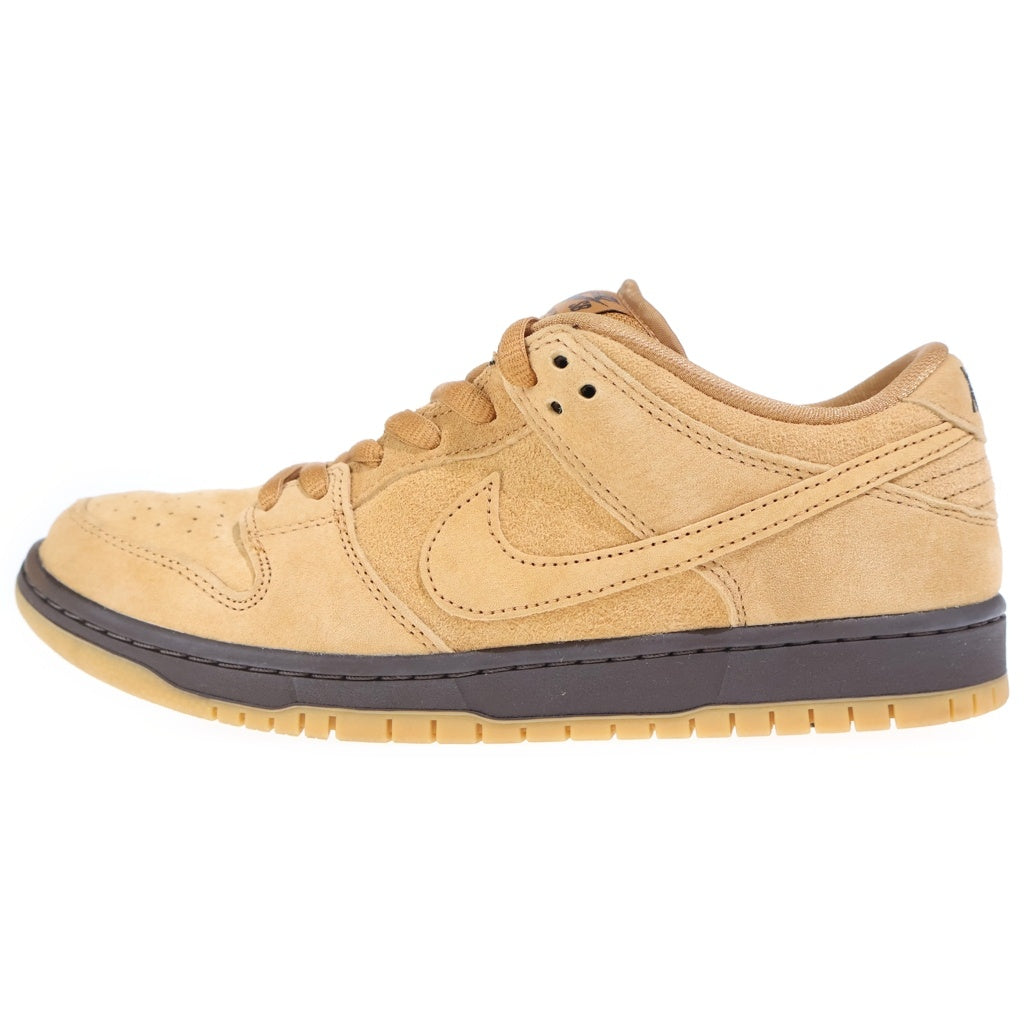 NIKE SB(ナイキエスビー) DUNK LOW PRO WHEAT MOCHA ダンク ロー プロ ウィート モカ ローカットスニーカー ブラウン US9/27cm BQ6817-204
