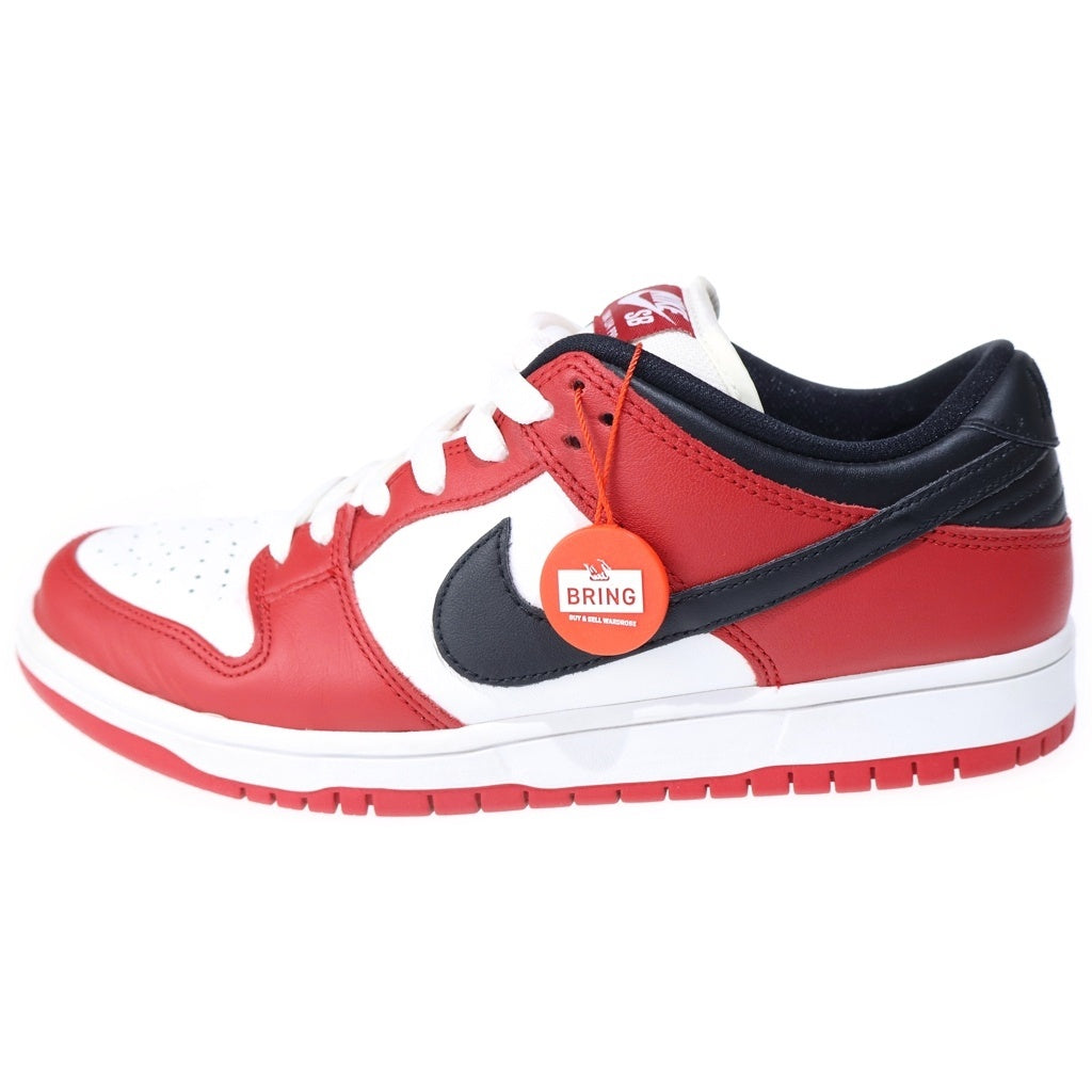 NIKE SB(ナイキエスビー) DUNK LOW PRO CHICAGO BQ6817-600 ダンクロープロ シカゴ スニーカー シューズ レッド/ホワイト/ブラック US9/27cm BQ6817-600