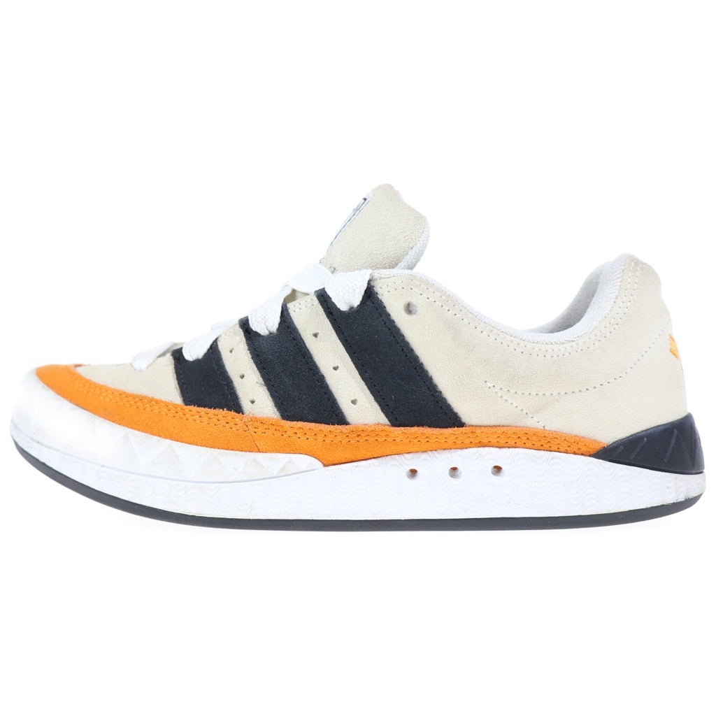 adidas(アディダス) ×HUMAN MADE Adimatic アディマティック ローカットスニーカー ベージュ/オレンジ/ブラック US8.5/26.5cm HP9916