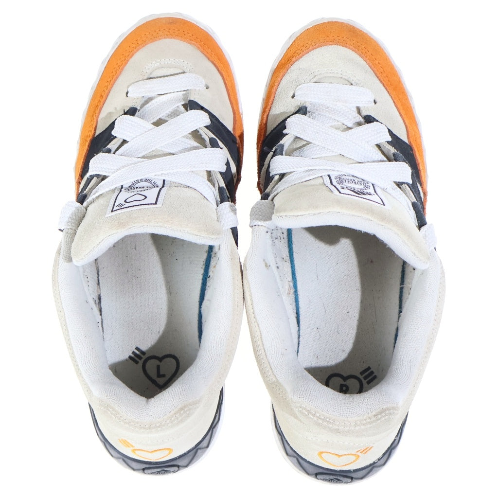 adidas(アディダス) ×HUMAN MADE Adimatic アディマティック ローカットスニーカー ベージュ/オレンジ/ブラック US8.5/26.5cm HP9916