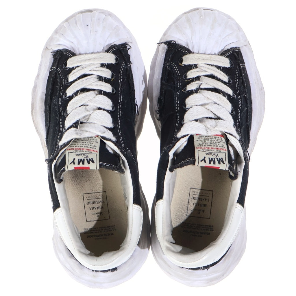 MAISON MIHARAYASUHIRO(メゾンミハラヤスヒロ) BLAKEY OG Sole Canvas Low top Sneaker キャンバス ローカットスニーカー ブラック 41 A08FW735