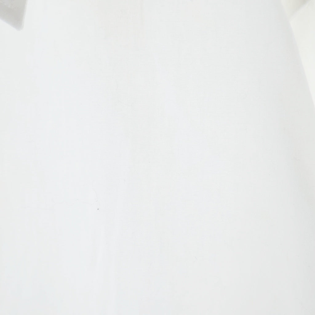 Y's for men(ワイズフォーメン) BROAD SHIRT WITH PANEL POCKET ブロード シャツ ウィズ パネル ポケット 長袖シャツ ホワイト M0-B02-001
