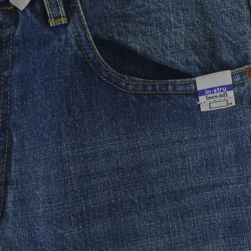 MIHARA YASUHIRO(ミハラヤスヒロ) 26SS HARD WASHED SELVAGE DENIM STRAIGHT PANTS ハード ウォッシュ セルビッチ デニムストレートパンツ インディゴ I16PT082